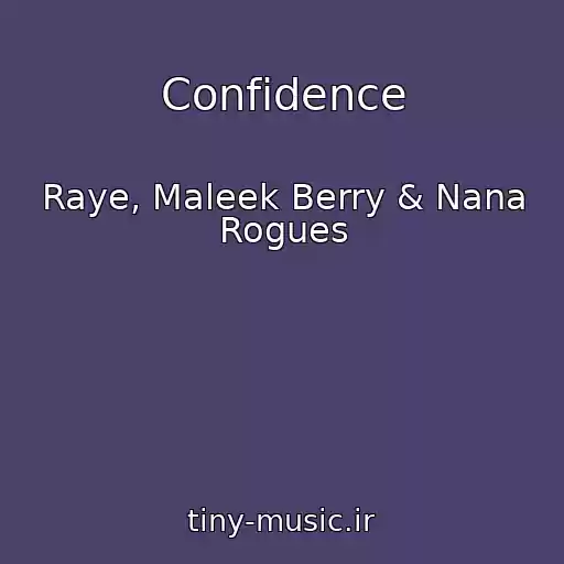 کاور آهنگ Confidence از Raye, Maleek Berry & Nana Rogues