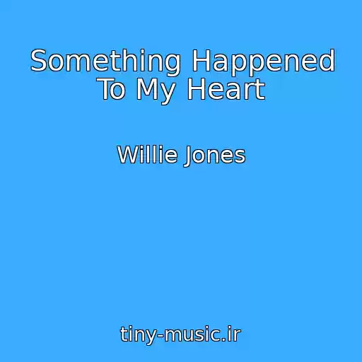 کاور آهنگ Something Happened To My Heart از Willie Jones