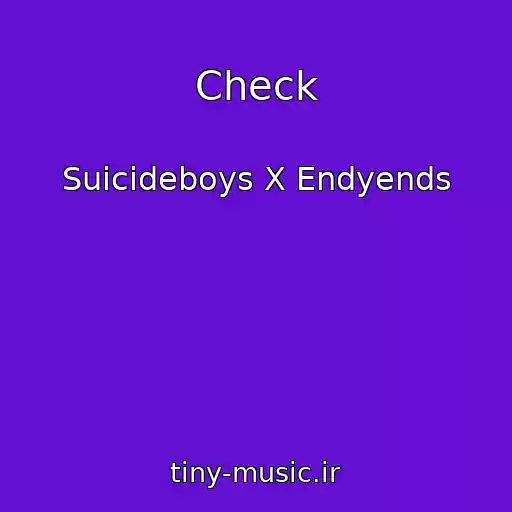 کاور آهنگ Check از Suicideboys X Endyends