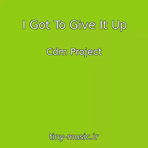 کاور آهنگ I Got To Give It Up از Cdm Project