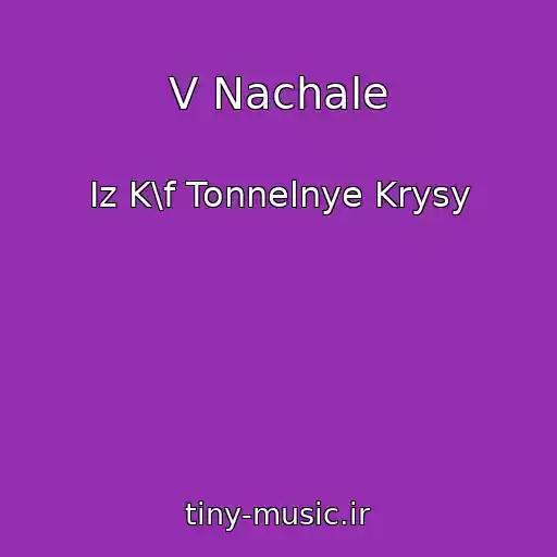 کاور آهنگ V Nachale از Iz K\f Tonnelnye Krysy