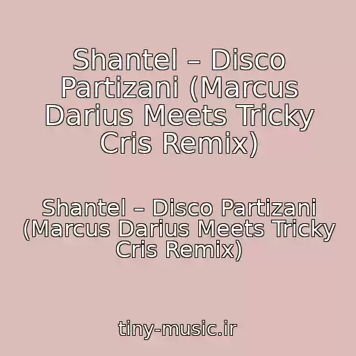 کاور آهنگ Shantel – Disco Partizani (Marcus Darius Meets Tricky Cris Remix) از Shantel – Disco Partizani (Marcus Darius Meets Tricky Cris Remix)