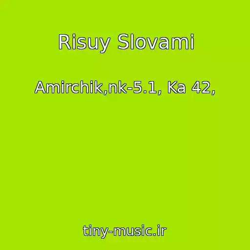 کاور آهنگ Risuy Slovami از Amirchik,nk-5.1, Ka 42,
