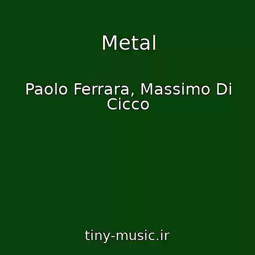 کاور آهنگ Metal از Paolo Ferrara, Massimo Di Cicco
