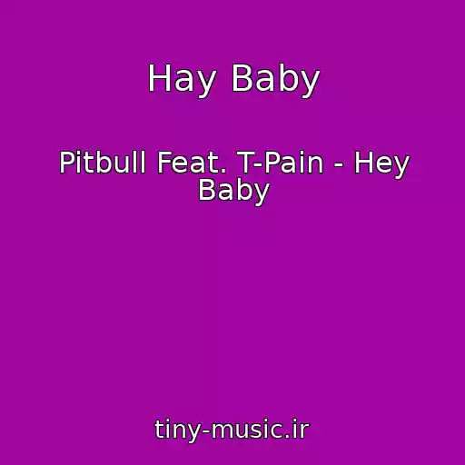 کاور آهنگ Hay Baby از Pitbull Feat. T-Pain - Hey Baby