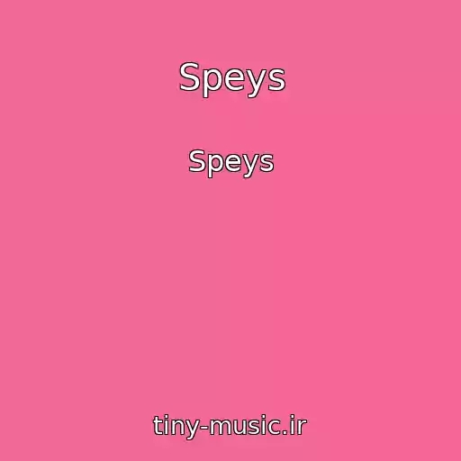 کاور آهنگ Speys از Speys