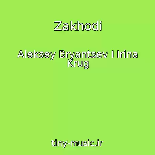کاور آهنگ Zakhodi از Aleksey Bryantsev I Irina Krug