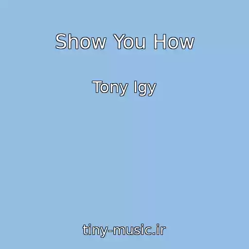 کاور آهنگ Show You How از Tony Igy