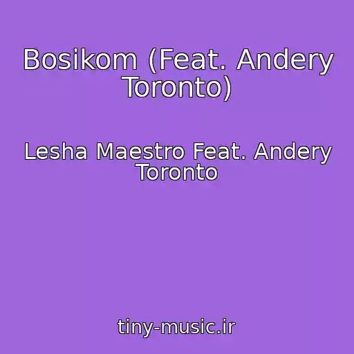کاور آهنگ Bosikom (Feat. Andery Toronto) از Lesha Maestro Feat. Andery Toronto