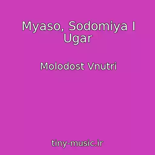 کاور آهنگ Myaso, Sodomiya I Ugar از Molodost Vnutri