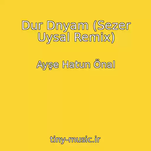 کاور آهنگ Dur Dnyam (Sezer Uysal Remix) از Ayşe Hatun Önal