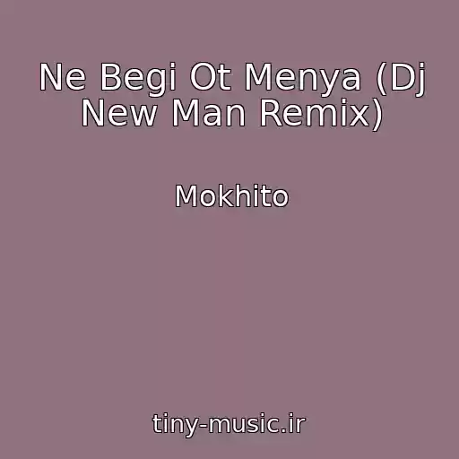 کاور آهنگ Ne Begi Ot Menya (Dj New Man Remix) از Mokhito