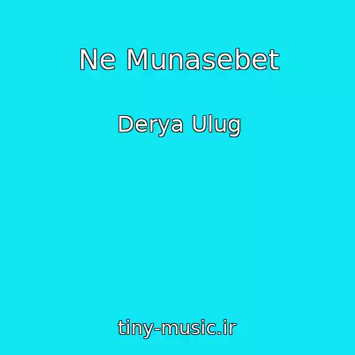 کاور آهنگ Ne Munasebet از Derya Ulug
