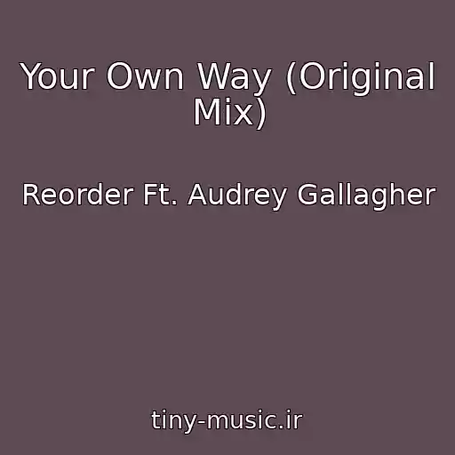 کاور آهنگ Your Own Way (Original Mix) از Reorder Ft. Audrey Gallagher