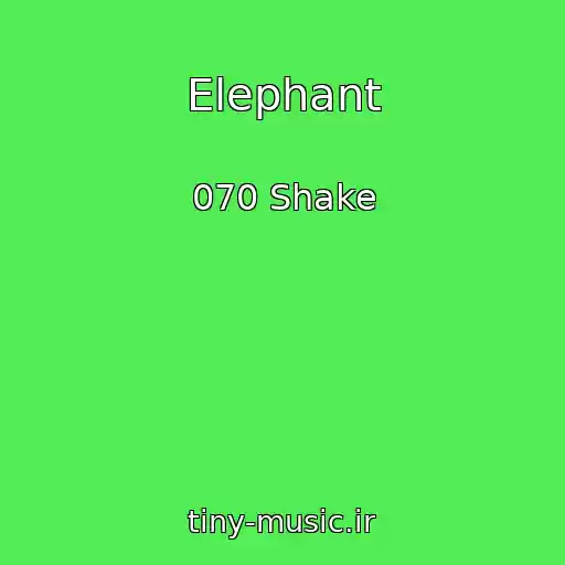 کاور آهنگ Elephant از 070 Shake