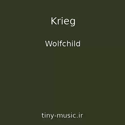 کاور آهنگ Krieg از Wolfchild