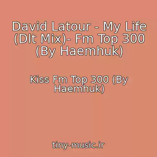 کاور آهنگ David Latour - My Life (Dlt Mix)- Fm Top 300 (By Haemhuk) از Kiss Fm Top 300 (By Haemhuk)