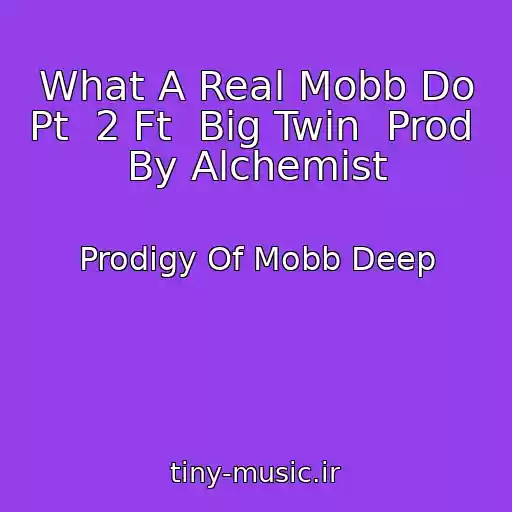 کاور آهنگ What A Real Mobb Do Pt  2 Ft  Big Twin  Prod  By Alchemist از Prodigy Of Mobb Deep