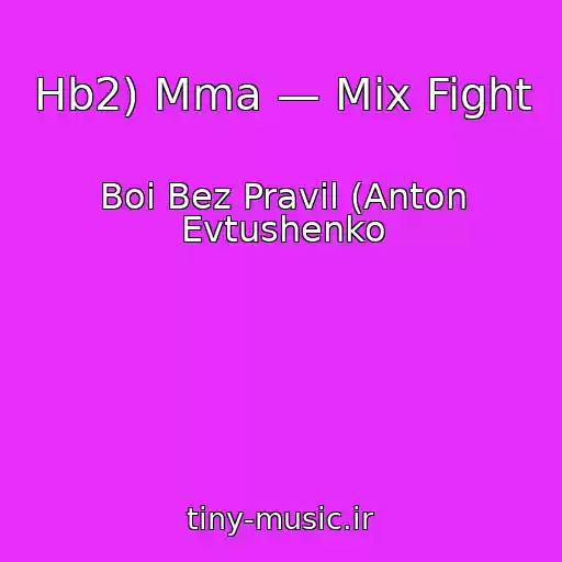 کاور آهنگ Hb2) Mma — Mix Fight از Boi Bez Pravil (Anton Evtushenko