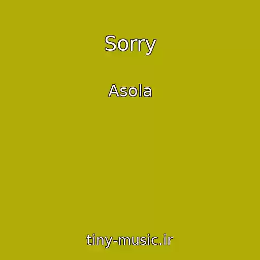 کاور آهنگ Sorry از Asola