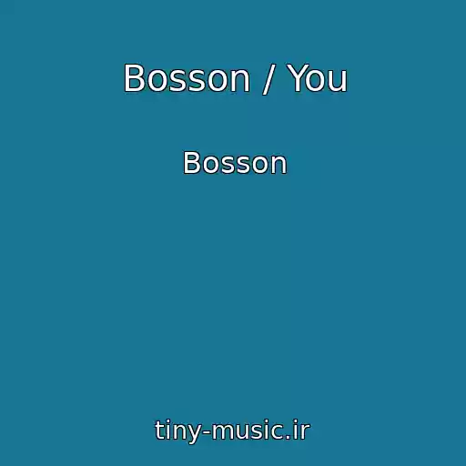 کاور آهنگ Bosson / You از Bosson