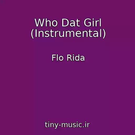 کاور آهنگ Who Dat Girl (Instrumental) از Flo Rida