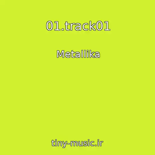 کاور آهنگ 01.track01 از Metallika