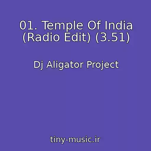 کاور آهنگ 01. Temple Of India (Radio Edit) (3.51) از Dj Aligator Project