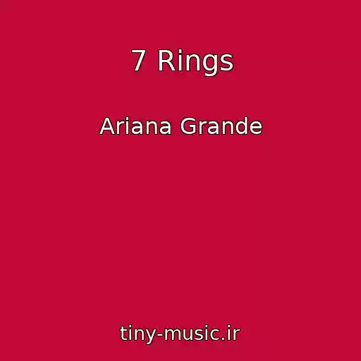کاور آهنگ 7 Rings از Ariana Grande