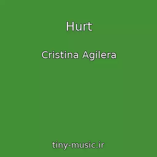 کاور آهنگ Hurt از Cristina Agilera