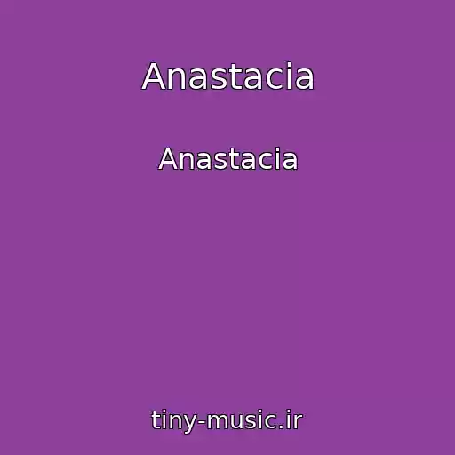 کاور آهنگ Anastacia از Anastacia