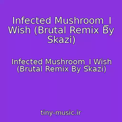 کاور آهنگ Infected Mushroom_I Wish (Brutal Remix By Skazi) از Infected Mushroom_I Wish (Brutal Remix By Skazi)