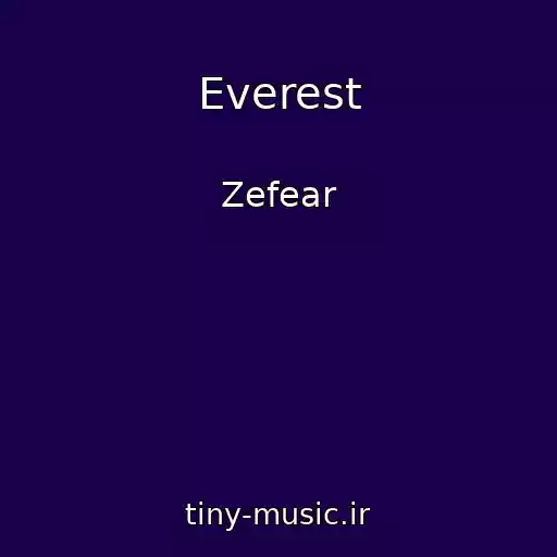 کاور آهنگ Everest از Zefear