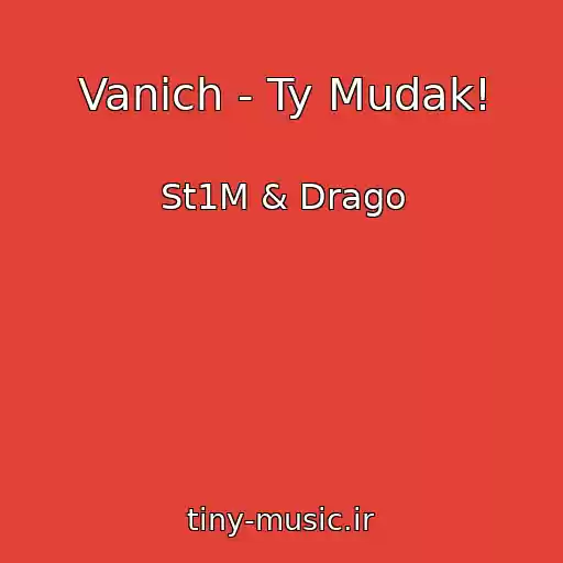 کاور آهنگ Vanich - Ty Mudak! از St1M & Drago