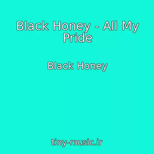 کاور آهنگ Black Honey - All My Pride از Black Honey