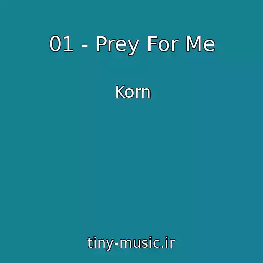 کاور آهنگ 01 - Prey For Me از Korn
