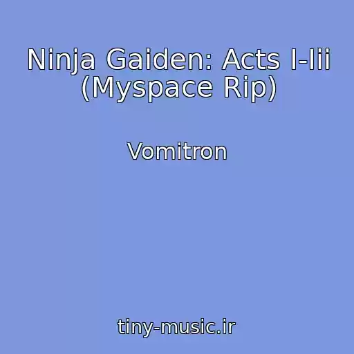 کاور آهنگ Ninja Gaiden: Acts I-Iii (Myspace Rip) از Vomitron