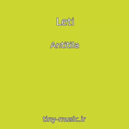 کاور آهنگ Leti از Antitіla