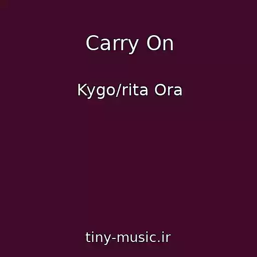 کاور آهنگ Carry On از Kygo/rita Ora