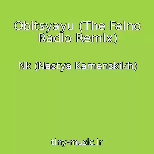 کاور آهنگ Obіtsyayu (The Faino Radio Remix) از Nk (Nastya Kamenskikh)