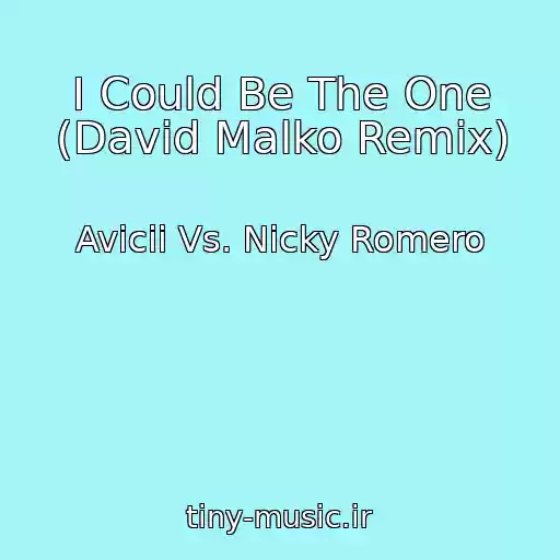 کاور آهنگ I Could Be The One (David Malko Remix) از Avicii Vs. Nicky Romero