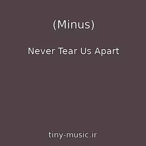 کاور آهنگ (Minus) از Never Tear Us Apart
