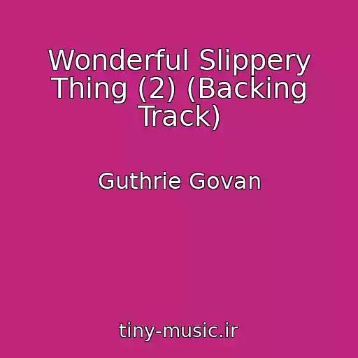 کاور آهنگ Wonderful Slippery Thing (2) (Backing Track) از Guthrie Govan