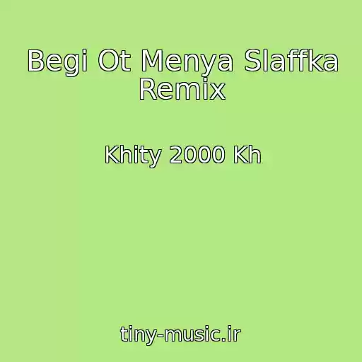 کاور آهنگ Begi Ot Menya Slaffka Remix از Khity 2000 Kh