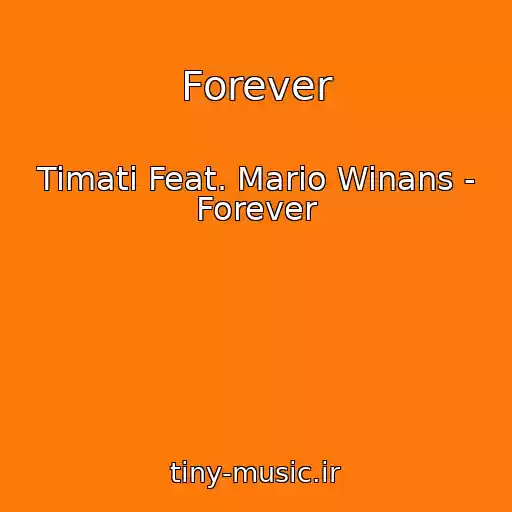 کاور آهنگ Forever از Timati Feat. Mario Winans - Forever