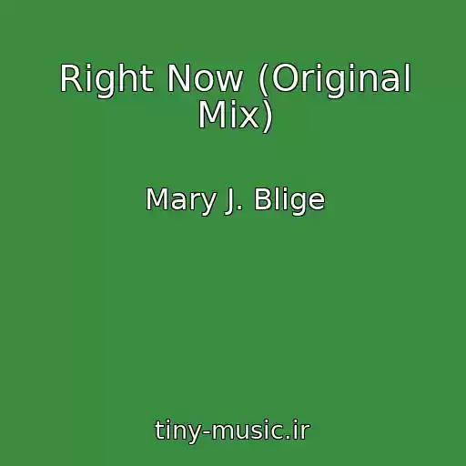 کاور آهنگ Right Now (Original Mix) از Mary J. Blige