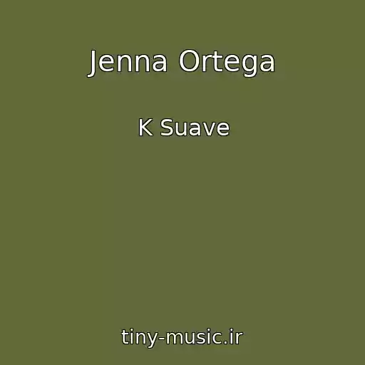 کاور آهنگ Jenna Ortega از K Suave
