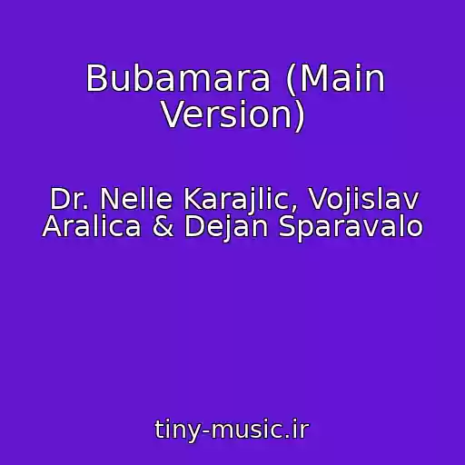 کاور آهنگ Bubamara (Main Version) از Dr. Nelle Karajlic, Vojislav Aralica & Dejan Sparavalo