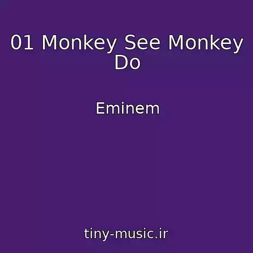 کاور آهنگ 01 Monkey See Monkey Do از Eminem