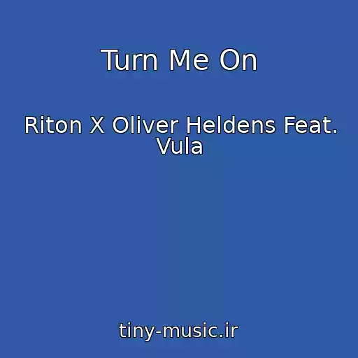 کاور آهنگ Turn Me On از Riton X Oliver Heldens Feat. Vula